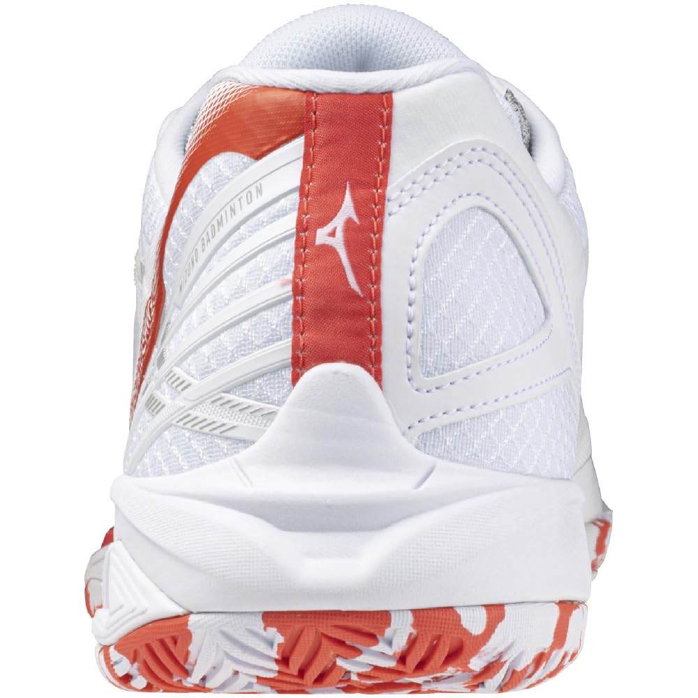 Бадминтонные кроссовки Wave Claw 3 Club Activities Gymnasium Lightweight Cushioning cm 3E [Mizuno] Белый/Черный/Красный 24.5