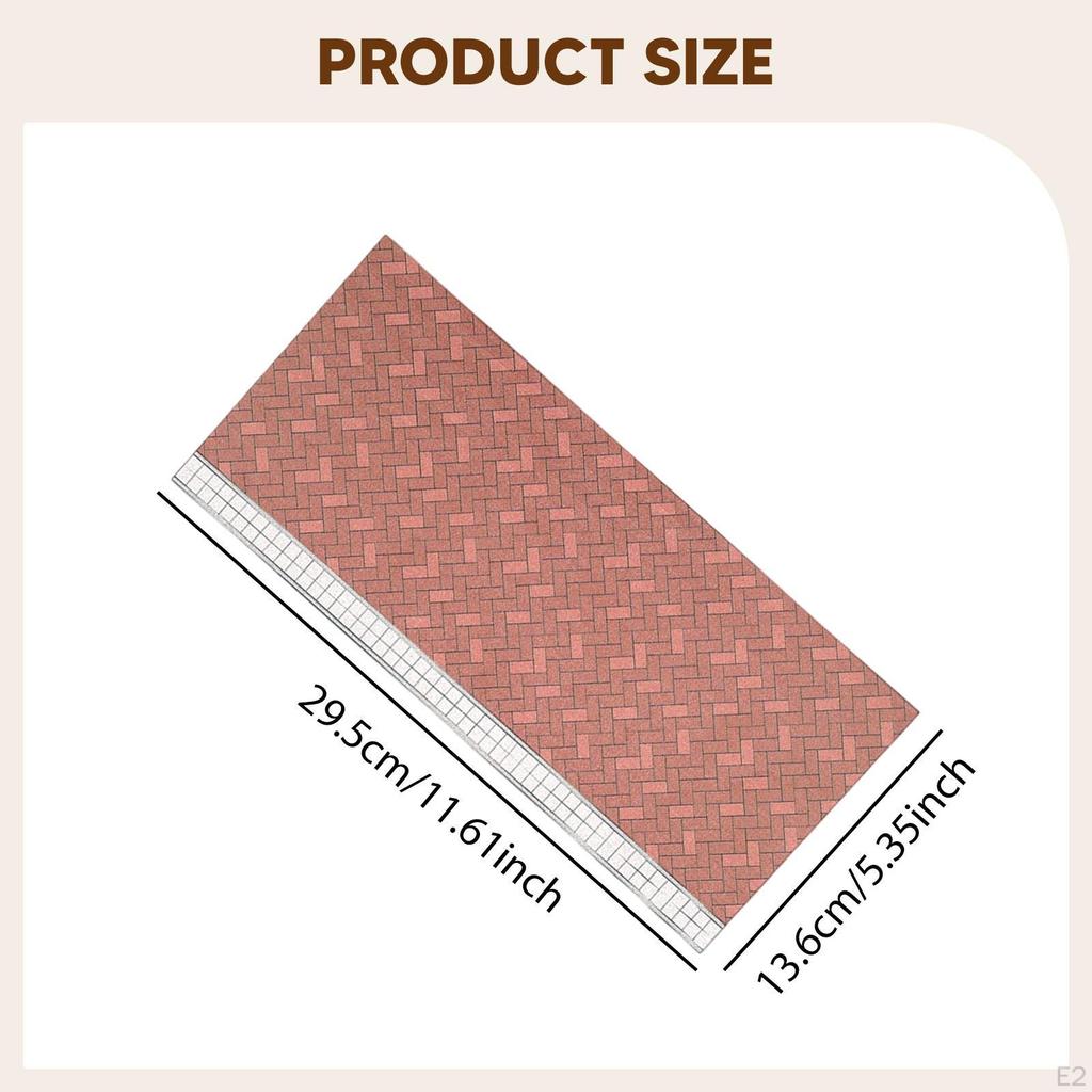 Сделай сам Миниатюрный Кукольный Домик Напольное Покрытие, Декоративное Микропокрытие, Узоры, Плитка для Мебели в Прихожей