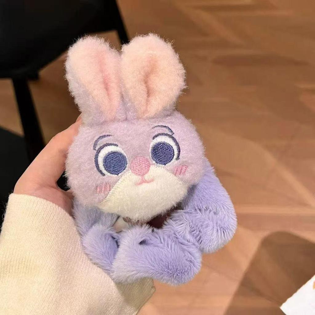 Adorable Judy & Nick Plush Hair Tie Set - Cute Accessories for Girls