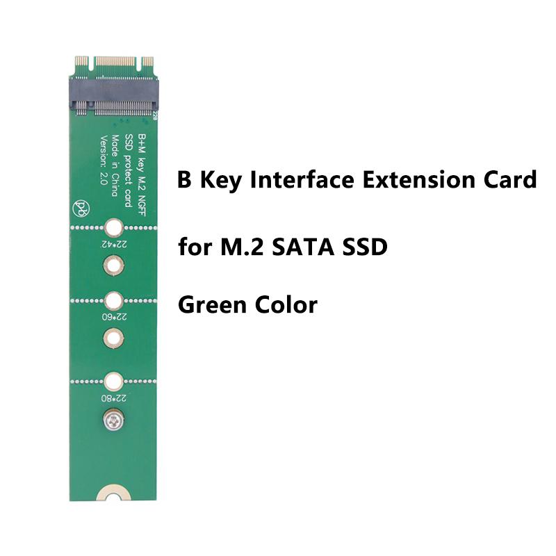Плата-райзер M.2 NGFF NVME AHCI PCIE с разъемом M2 (B+M/M key) для тестирования и защиты SSD, male-female
