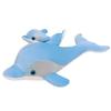 Marine Life Dolphin Mom-Child Stuffed Toys Simulation Dolphin Sofa Pillow  Kids Birthday Christmas