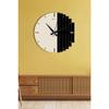 Wooden Modern Wall Clock, Hall Wall Clock, Living Room Wall Clock, Home Gift, 42cm