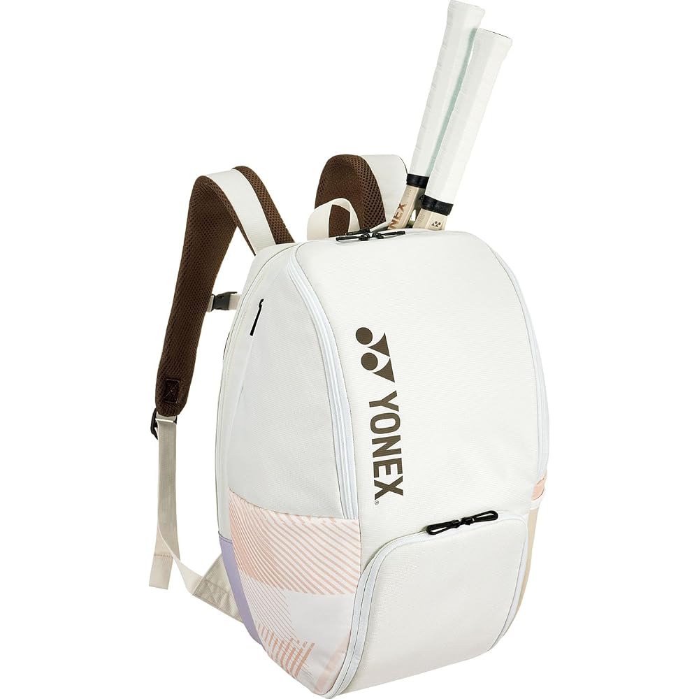 YONEX Ракетка для тенниса Сумка-рюкзак B (Вместимость: 2 теннисных ракетки) BAG2408B Песочно-бежевый