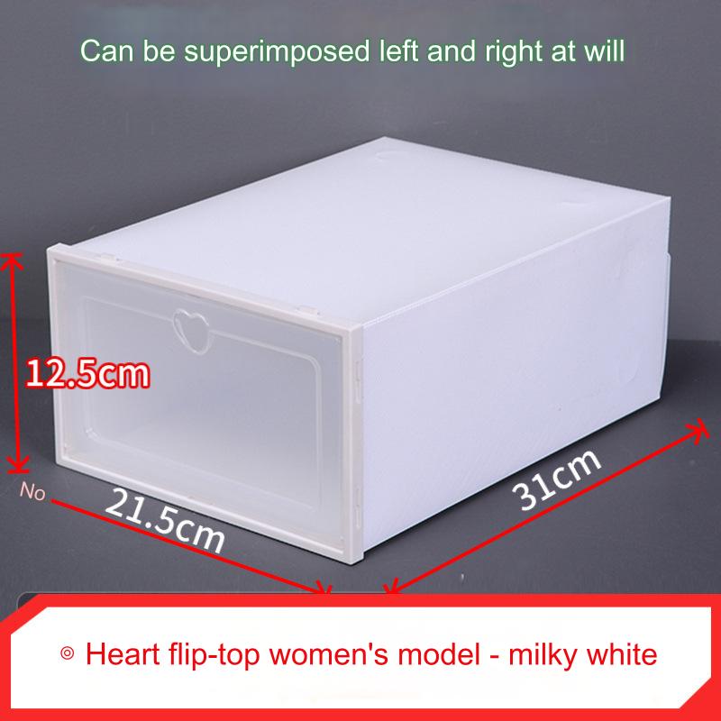 Органайзер для обуви, штабелируемые ящики для хранения обуви, ящики с фронтальным открыванием, органайзер для обуви, тумба, контейнер для обуви из толстого пластика