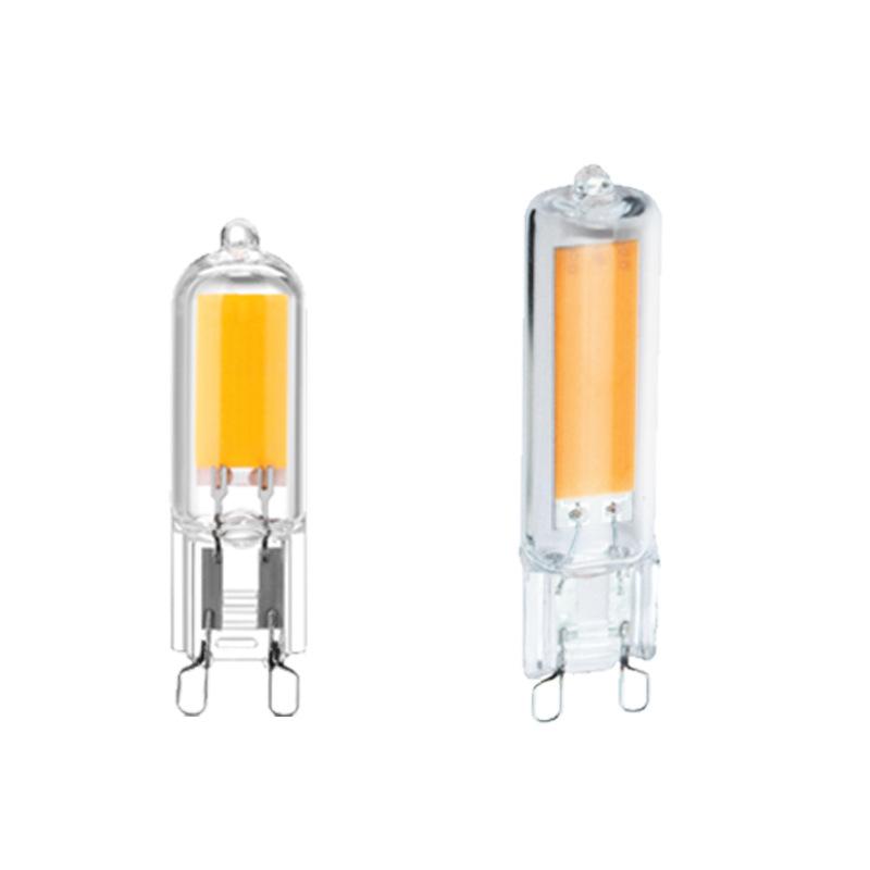 Super Bright G9 LED Light Bulb 6W 9W 12W15W 220V Glass Lamp Constant Power Light LED Lighting G9 COB Bulbs