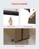 Bypass Door Hardware 8ft Bypass Closet Door Track Kit for 2 Door System