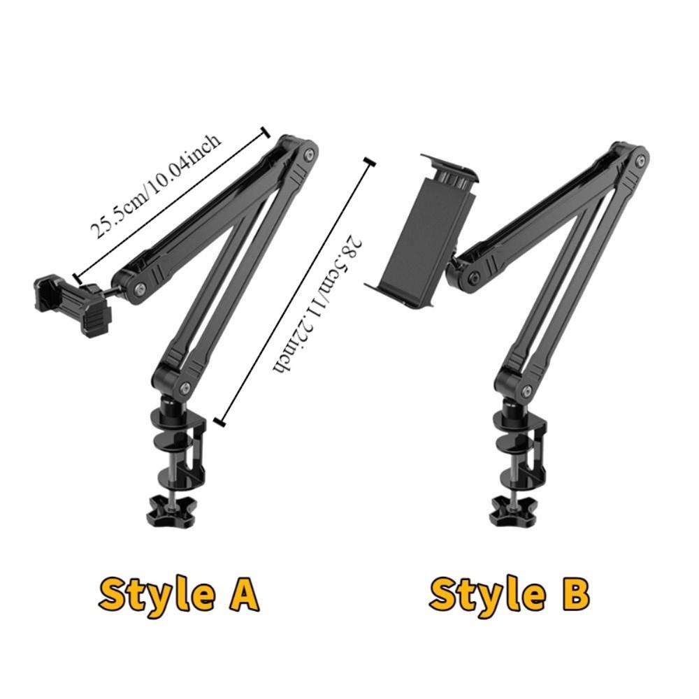 Long Arm 360 Degree Rotatable Stand Adjustable Tablet Stand Practical Bed Tablet Holder  Desktop