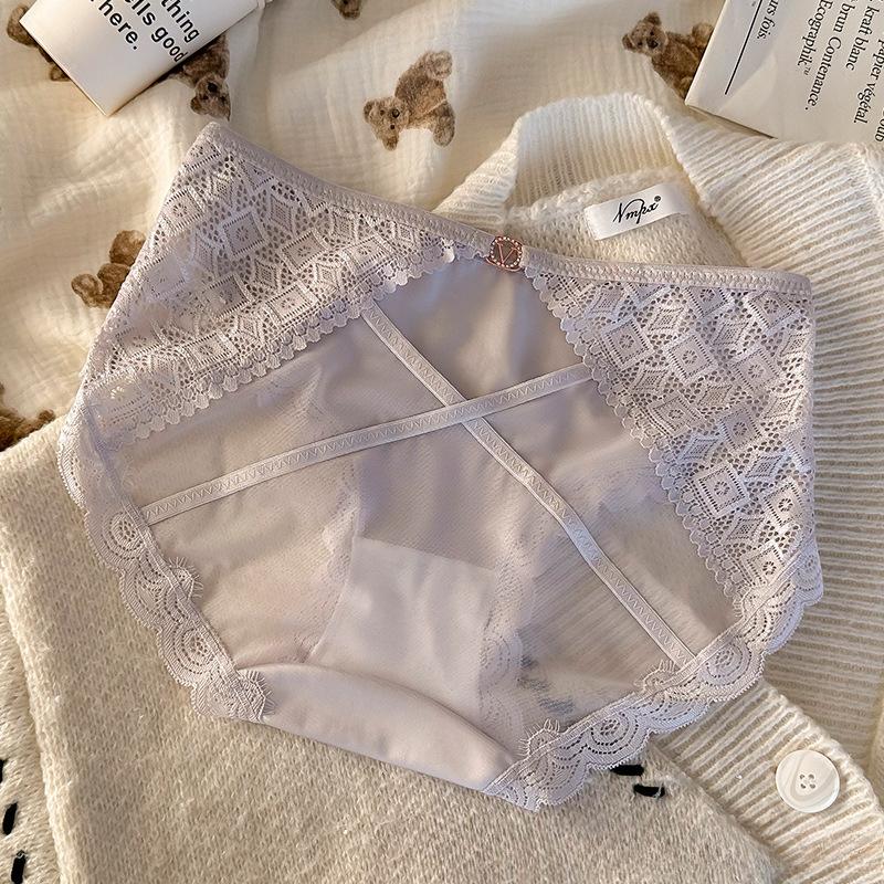 Women's New Mesh Comfortable Pure Wind Lace Sexy Panties