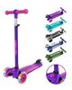 RideVOLO Kick Kids Kick 3 Level Height Glowing LED Load Capacity Suitable for Purple Scooter, Kickboard, Skater, Girls, Tricycle, Adjustment, Tires,