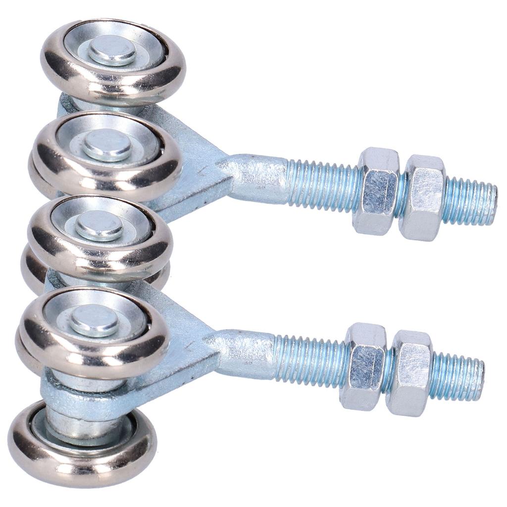 2 шт. Подвесное колесо для двери, роликовый ролик, аксессуар для стеклянной двери амбара, диаметр 35 мм