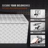 Underbody Truck Box, 60"×24"×24" Pickup Storage Box, Heavy Duty Aluminum Diamond Plate Tool Box with Lock and Keys, Waterproof Trailer Storage Box