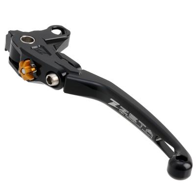 Рычаг сцепления ZETA RACING Pilot Black Bandit, складной, из высокопрочного алюминиевого сплава, регулировка положения рычага, 20, автоматическая система возврата рычага, Dirtfreak
