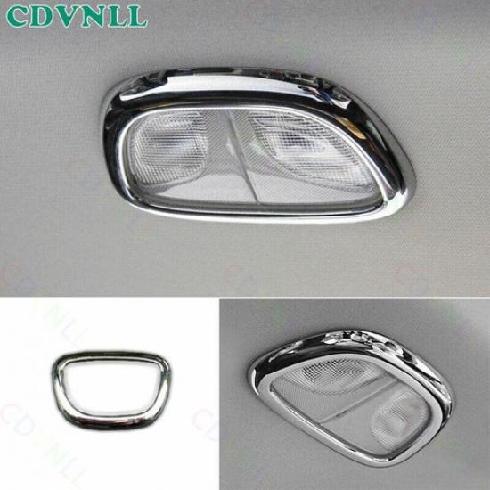 Rear Reading Lamp Switch Cover Trim 1* For Jeep Cherokee 2014-2018 Chrome Silver