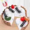 Interactive Birthday Cake Pretend Toy Play House Mousse Cake Cutting Game  Girls Boys