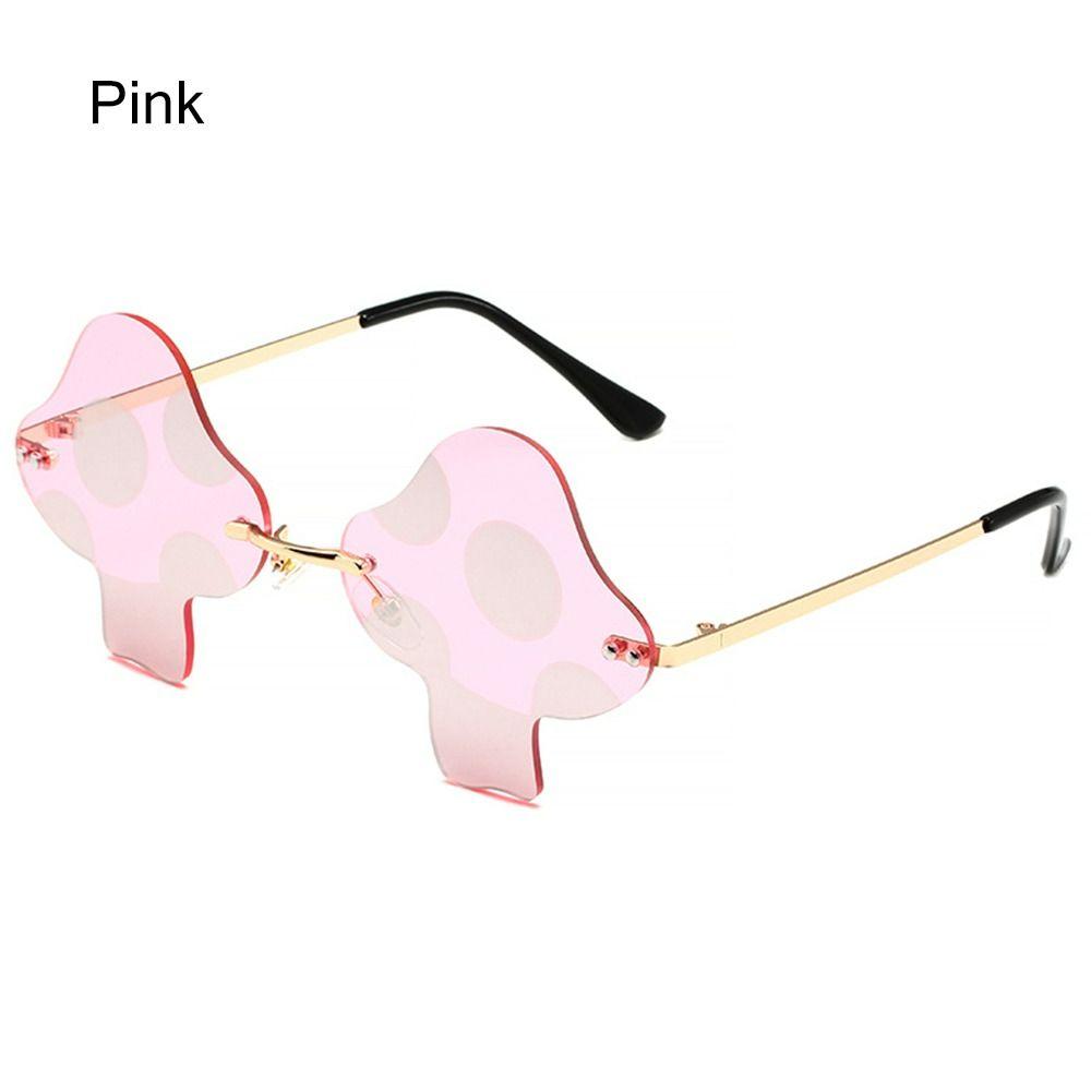 Хэллоуин Декорации Без Оправы Неправильной Формы Гриб Солнцезащитные Очки для Женщин Очки Солнцезащитные