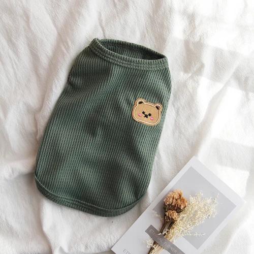 Летняя одежда для домашних животных, дышащий жилет для собак, одежда для маленьких собак, футболка для щенков, костюм чихуахуа йорка