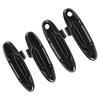 Set FRONT + REAR Outer Door Handle For Toyota Landcruiser 100 Series 98~07 Black