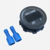 DC 12V LED Voltmeter Insulated Terminals Voltage Tester Gauge  Add Battery Voltage Monitoring