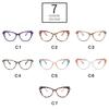  Retro TR90 Double Color Cat Eye Women Glasses Frame Fashion Pink Clear Anti-Blue Light Optical Men Eyewear Frame