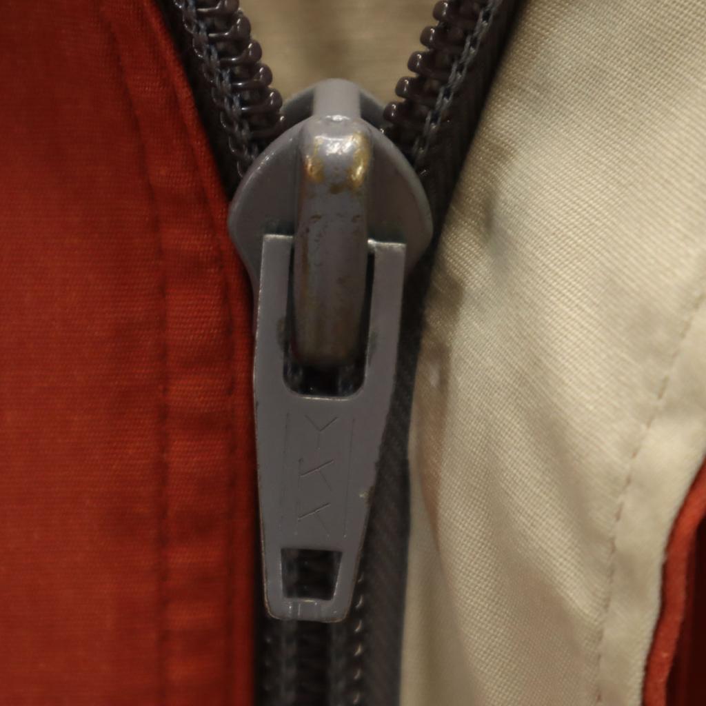 Class-5 70s 80s Vintage Hoodie Jacket M Orange Series Men's Used