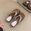 Soft-soled Cool Slippers Female Summer Wear New Fairy Silver Flip-flops Platform-soled Sandals Beach Shoes