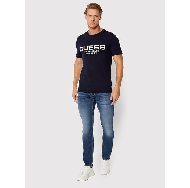 Джинсы Guess M2YAN1 D4Q42 синий Skinny Fit