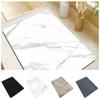 Luxury Drain Pad Marble Grain Countertop Dry Mats Insulation Mat Dish Drying Mat  Table Decor