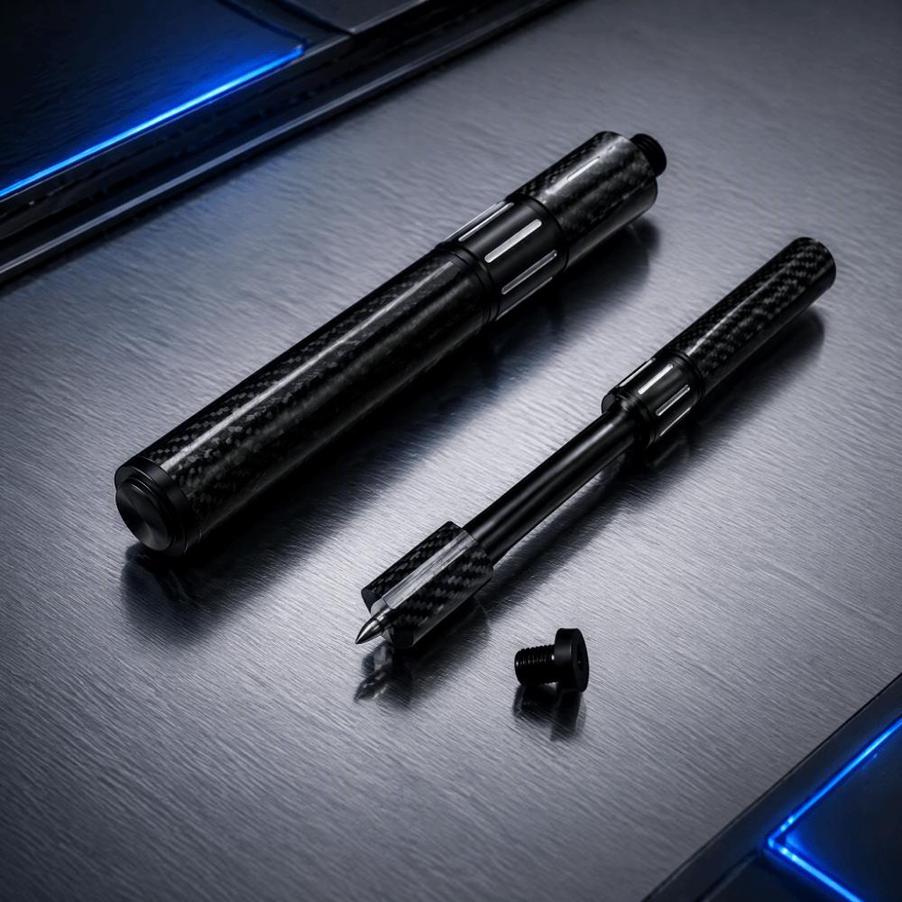 2pcs Telescopic Design Pool Cue Extension Telescopic Cue Extension Pool Table Use