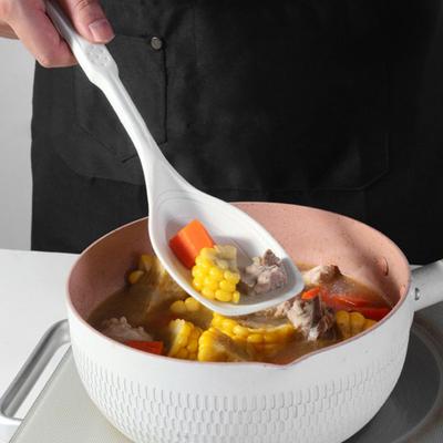 2 шт./компл., большая силиконовая кухонная ложка, набор шпателей с антипригарным покрытием, набор твердых ложек с прорезями, дизайн с подвесным отверстием, термостойкая ложка, кухонная утварь