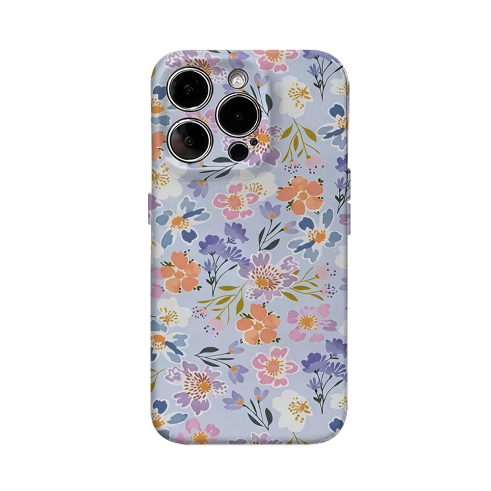 Poppy Meadows Phone Case for IPhone 16 15 14 13 12 11 X XS XR XSMAX 7 8 Pro Max Plus Double-layer Back Cover