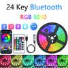 USB Bluetooth 5050 RGB светодиодная лента - 5 В низкое напряжение, красочное атмосферное освещение для фона стены за телевизором