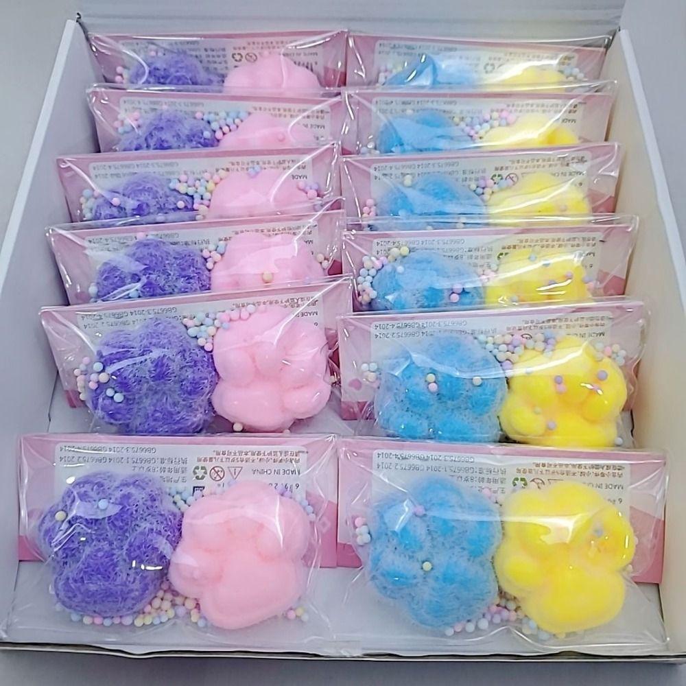 2 шт./набор мягкая игрушка-фиджет кошачья лапка силиконовая игрушка-щипок кошачья лапка сжимающая игрушка кошачья лапка детская хитрая кукла