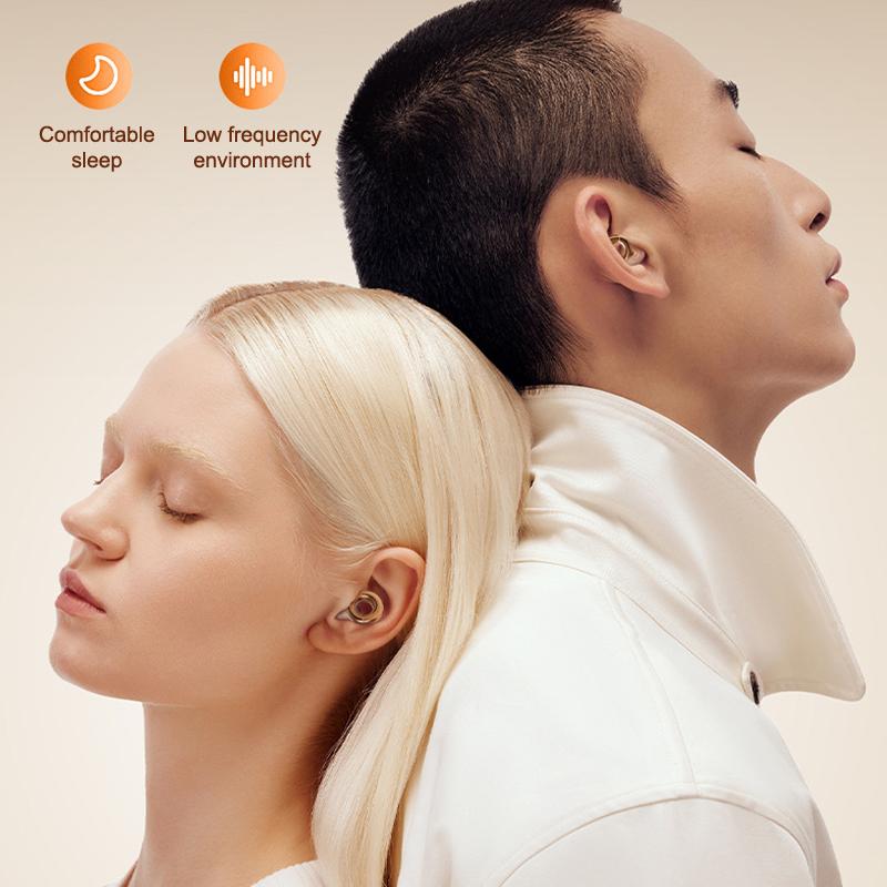 Tampões de Ouvido de Silicone em Forma de Anel Galvanizados com Cancelamento de Ruído Isolantes de Som e Redutores de Som para Dormir