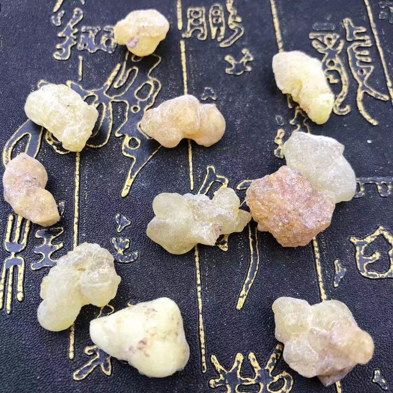 Natural Unsulfured Frankincense Beads, Myrrh with Chuanxiong Danshen Frankincense Powder