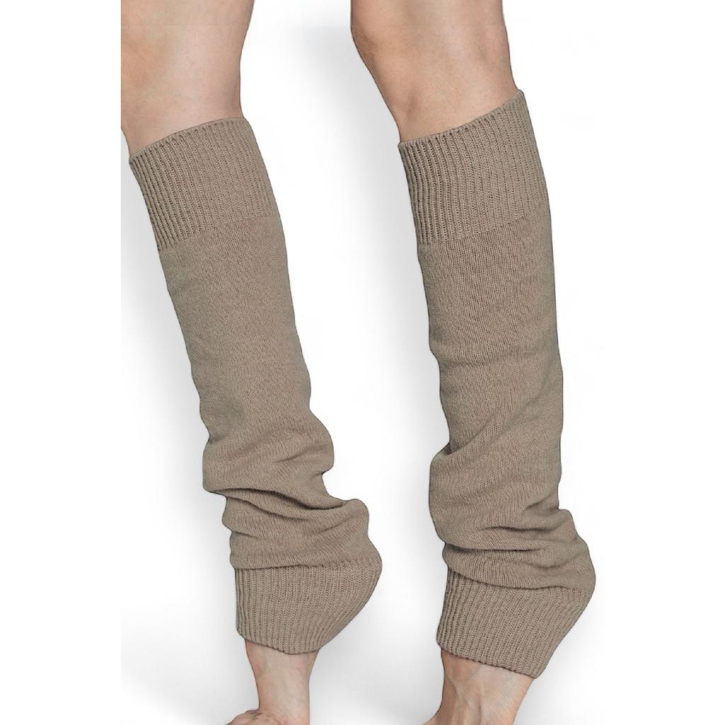 Натуральная шерсть черные зимние женские леггинсы толстые без стопы выше колена носки для йоги