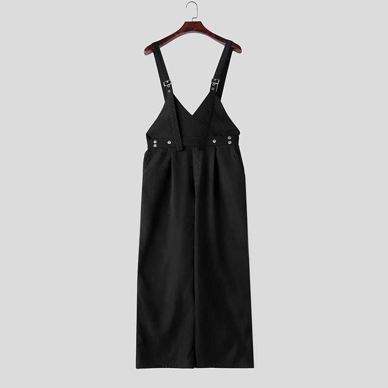 INCERUN Мужские летние регулируемые подтяжки с длинным ремешком комбинезоны комбинезоны брюки