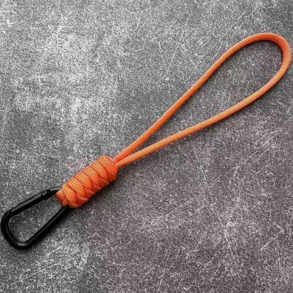 10pcs/set 20cm Paracord Keychain Lanyard Buckle Survival Backpack Key Ring for Survival Tools