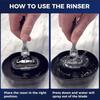 Razor Rinser Cleaner Cleans Blades No Electricity Required Shaver Rinse Stand for Most Head Razors for Men