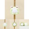 Adorable Plush Frog Keychain Cute Bubble Blowing Frog Bag Charm For Girls