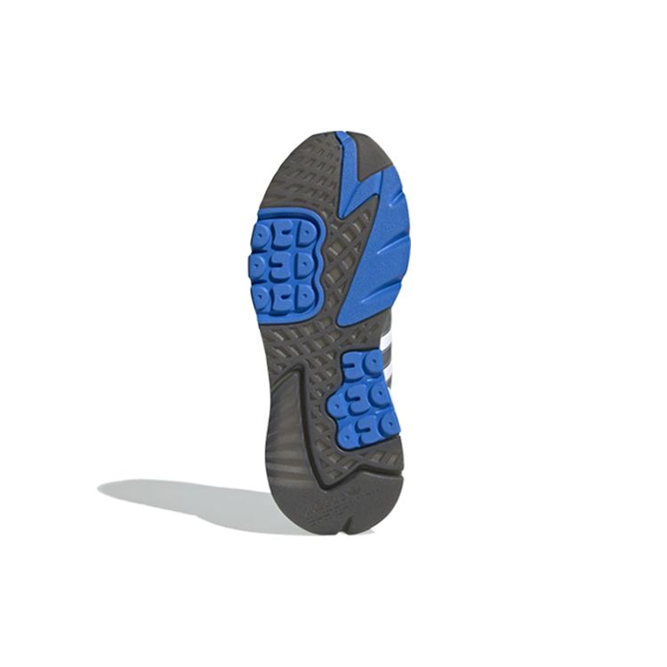 adidas Мужские повседневные кроссовки Nite Jogger Серый Белый Синий FV6624
