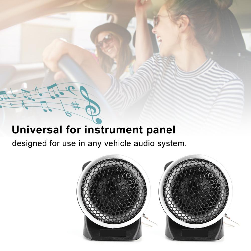 2 шт. 150 Вт автомобильные динамики твитера 92 дБ шелковый купольный мини-рупор для автомобильной аудиосистемы 12 В