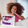 Brosse à dents électrique connectée PHILIPS SONICARE HX6352/42 pour enfant (2 modes 3+ et 7+ - Rose)+ 2 têtes de brosses
