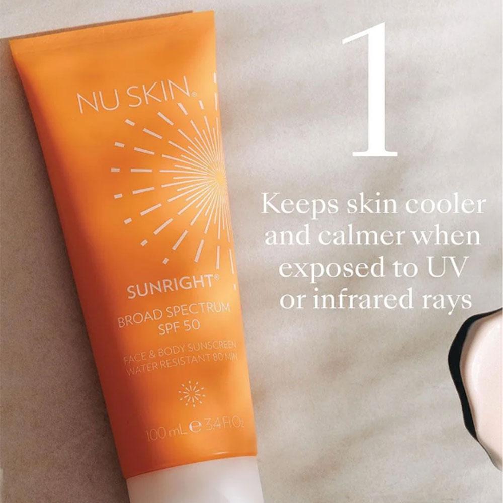 NU SKIN Sunlight Face & Body Sunscreen 100ml (SPF50+)