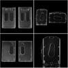 Transparent Work Card Holder Card Sleeve Plastic Protector Cover Transparent Card Holder  Outdoor