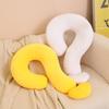 Neck Question Mark Pillow Plush Toy Cartoon Stuffed Doll Cute Decorative Cushion