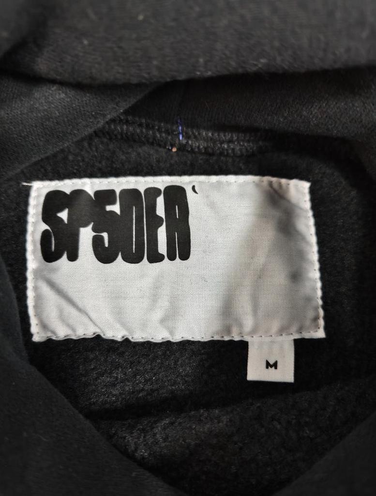 Мужская толстовка с принтом «Паутина» - Модная, свободного кроя, с плюшевой подкладкой