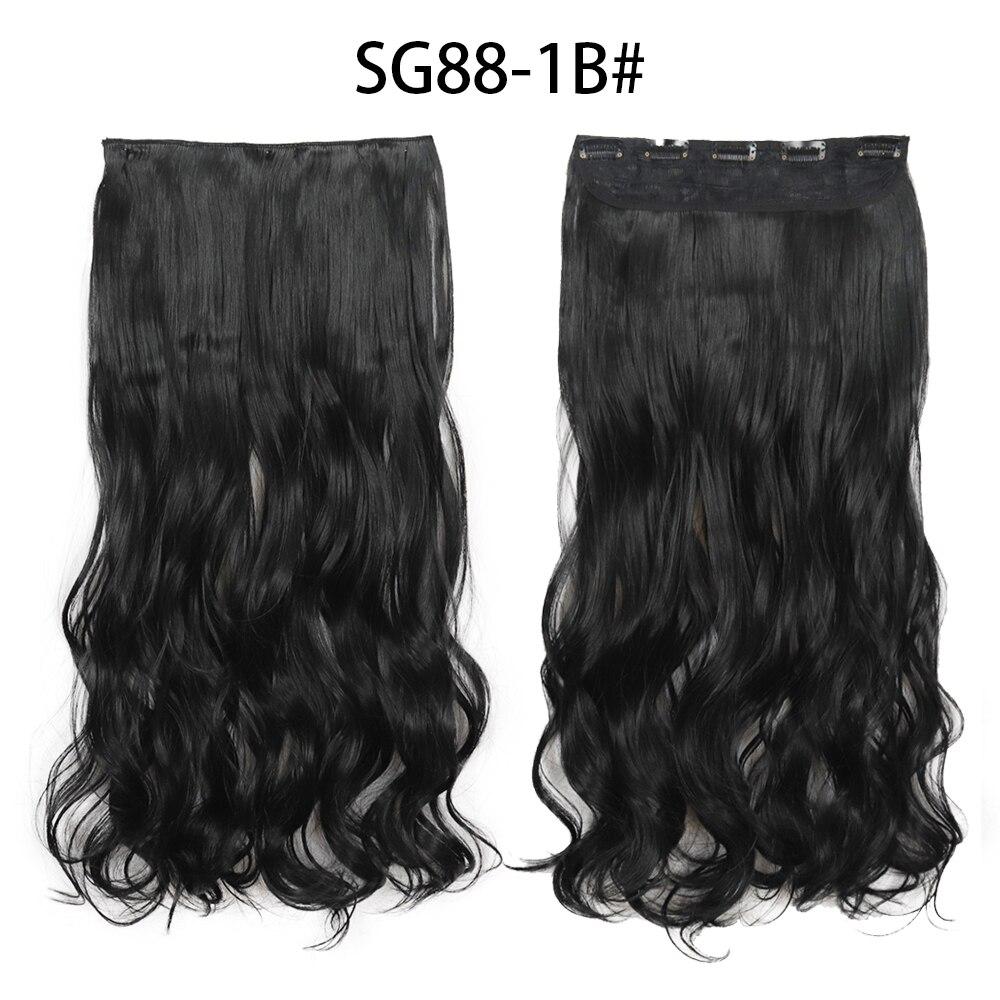 MERISIHAIR 5 зажимов для наращивания волос, синтетические длинные прямые волосы, прическа, высокотемпературное волокно, золотисто-коричневый, черный