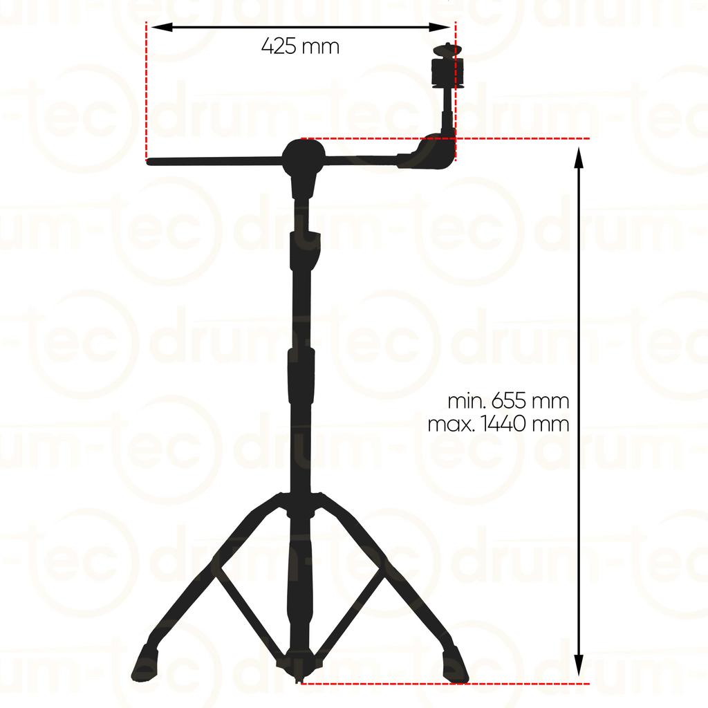 Стойка для тарелок Cymbal Boom Stand V-образная стойка для барабанных тарелок Roland/DBS-10