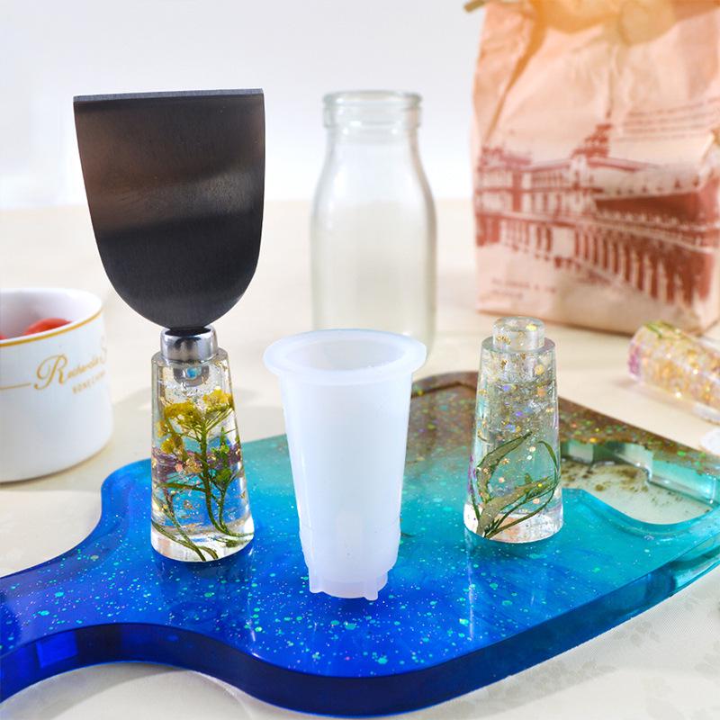 Набор эпоксидных форм для изготовления своими руками хрустальной открывалки для бутылок и ножа для сыра