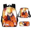 Naruto Naruto Surrounding Primary School Bag Cartoon Animation Backpack Satchel Pencil Case